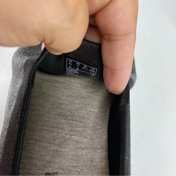 Clarks Cloudsteppers Womens 7 Gray Ashland Bliss Slip Ons Flats Loafers - Picture 5 of 6